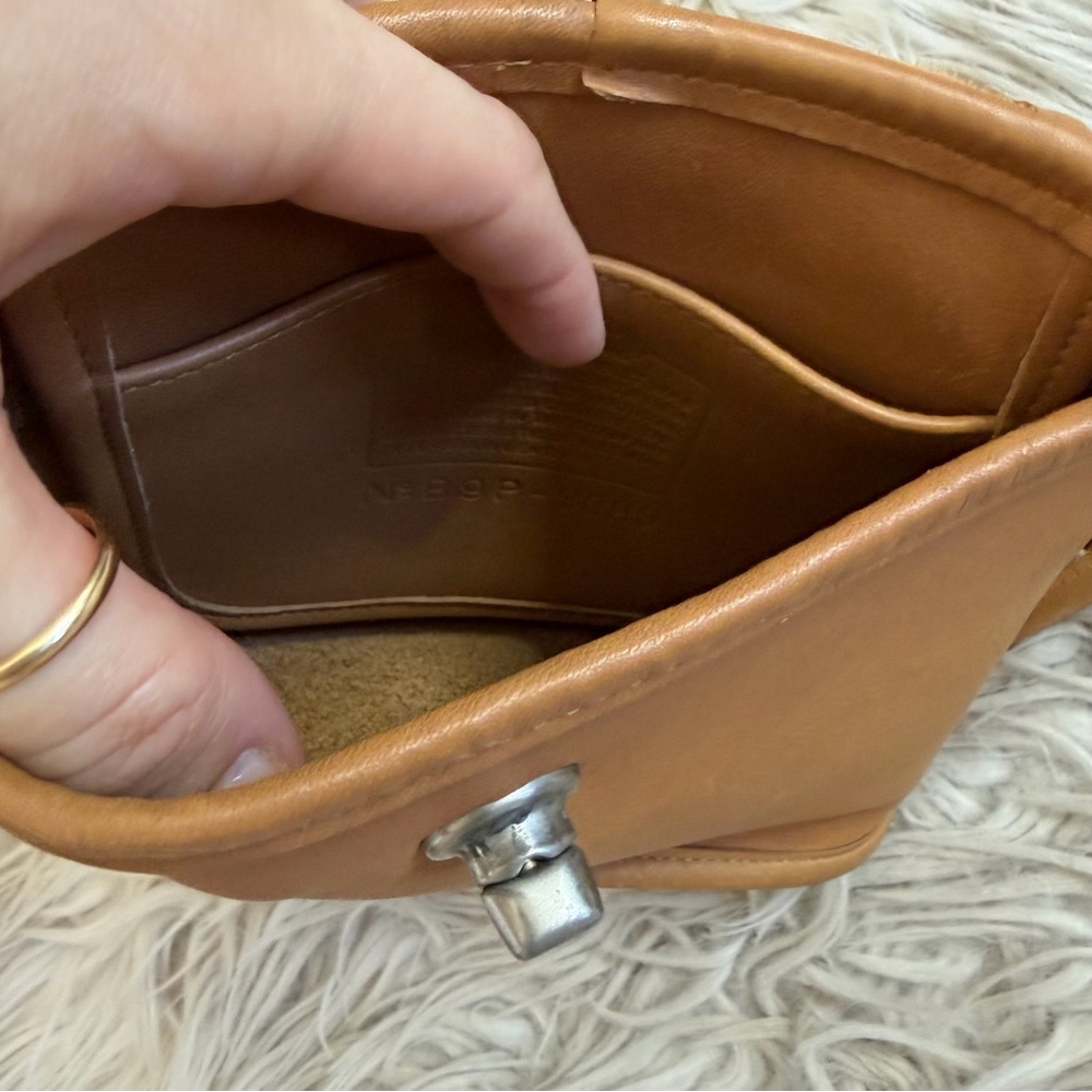 Vintage Coach Camel Tan Tango Crossbody Bag 9049 - Picture 9 of 11